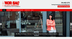 Desktop Screenshot of norsacglass.com