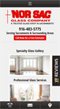 Mobile Screenshot of norsacglass.com